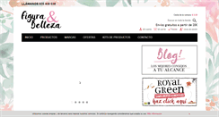 Desktop Screenshot of figuraybelleza.com